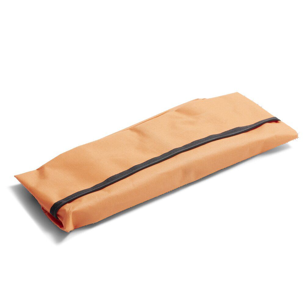 Sac de courses ajustable à roulettes 20L orange ou vert