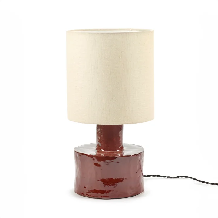 Serax - Catherine Tischleuchte, rot / beige