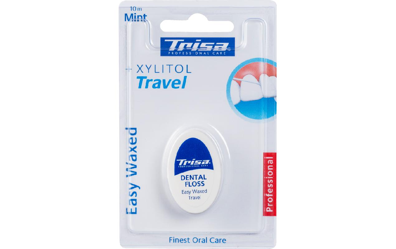 Zahnseide Easy Waxed Travel 10 m10 m, Minz-Geschmack