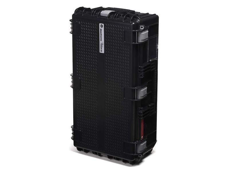 Manfrotto Koffer PRO Light Tough TH-83 Schwarz Strapazierfähiger, leichter Schalenkoffer
