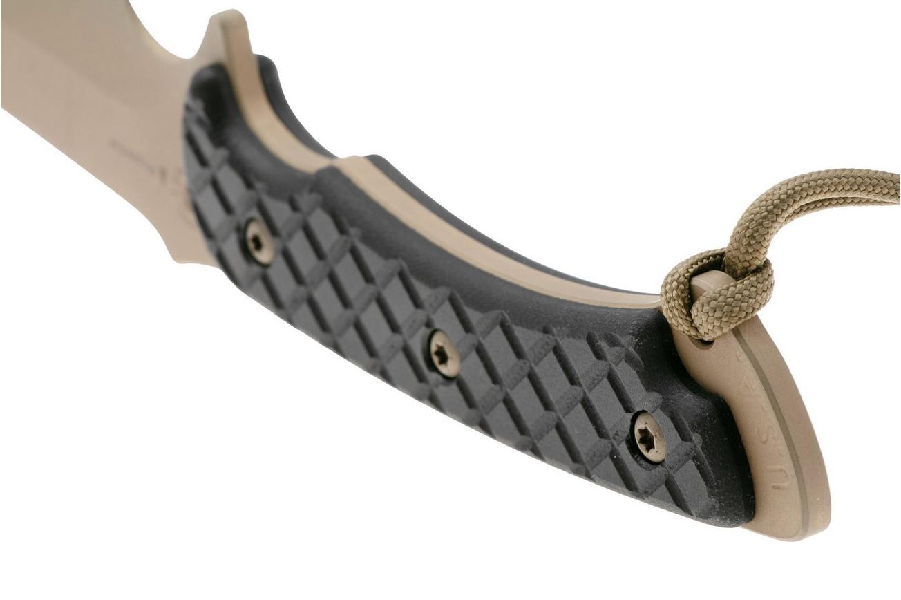 Spartan Blades Horkos SB4DEBKNLBK Flat Dark Earth, Black, survivalmes, MOLLE schede