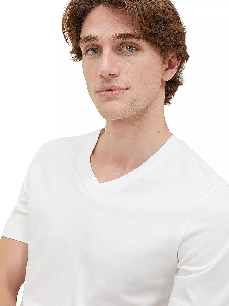 TOM TAILOR T-Shirt weiss