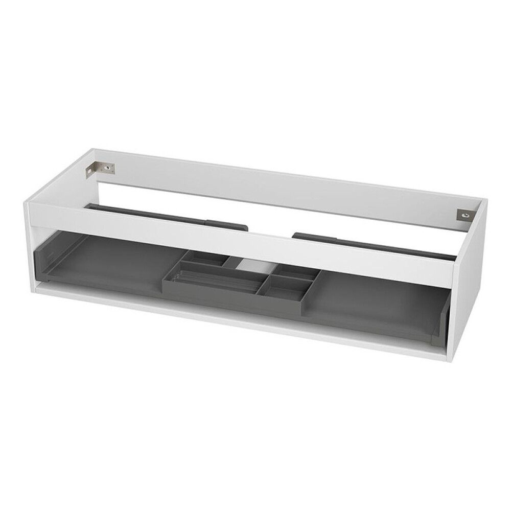 BADEROMSMØBEL CAMARGUE SKÄRGÅRD IQ+ HVIT MATT/BETONG 120 CM
