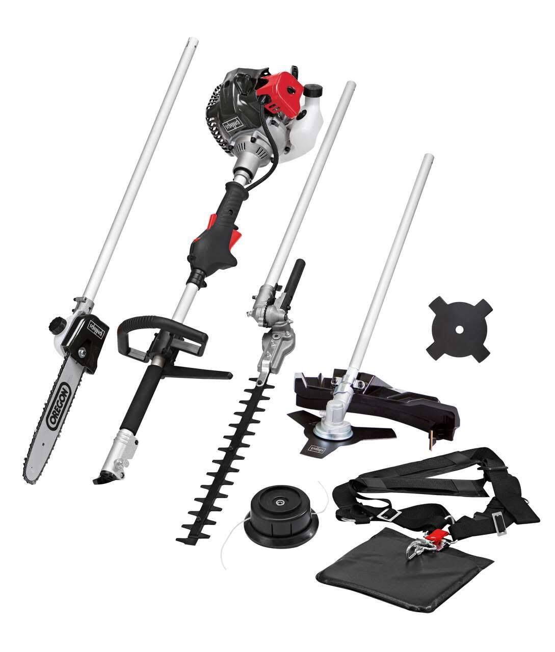 Scheppach 4 in 1 Benzin-Multifunktionsgerät MT33P SE