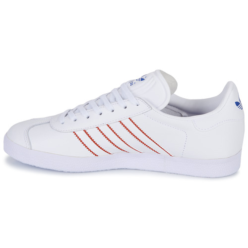 adidas Originals - GAZELLE - Blanc / Rouge