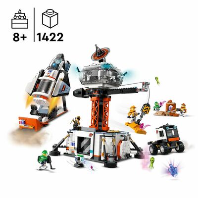 LEGO City 60434 Rombase og utskytningsrampe for rakett