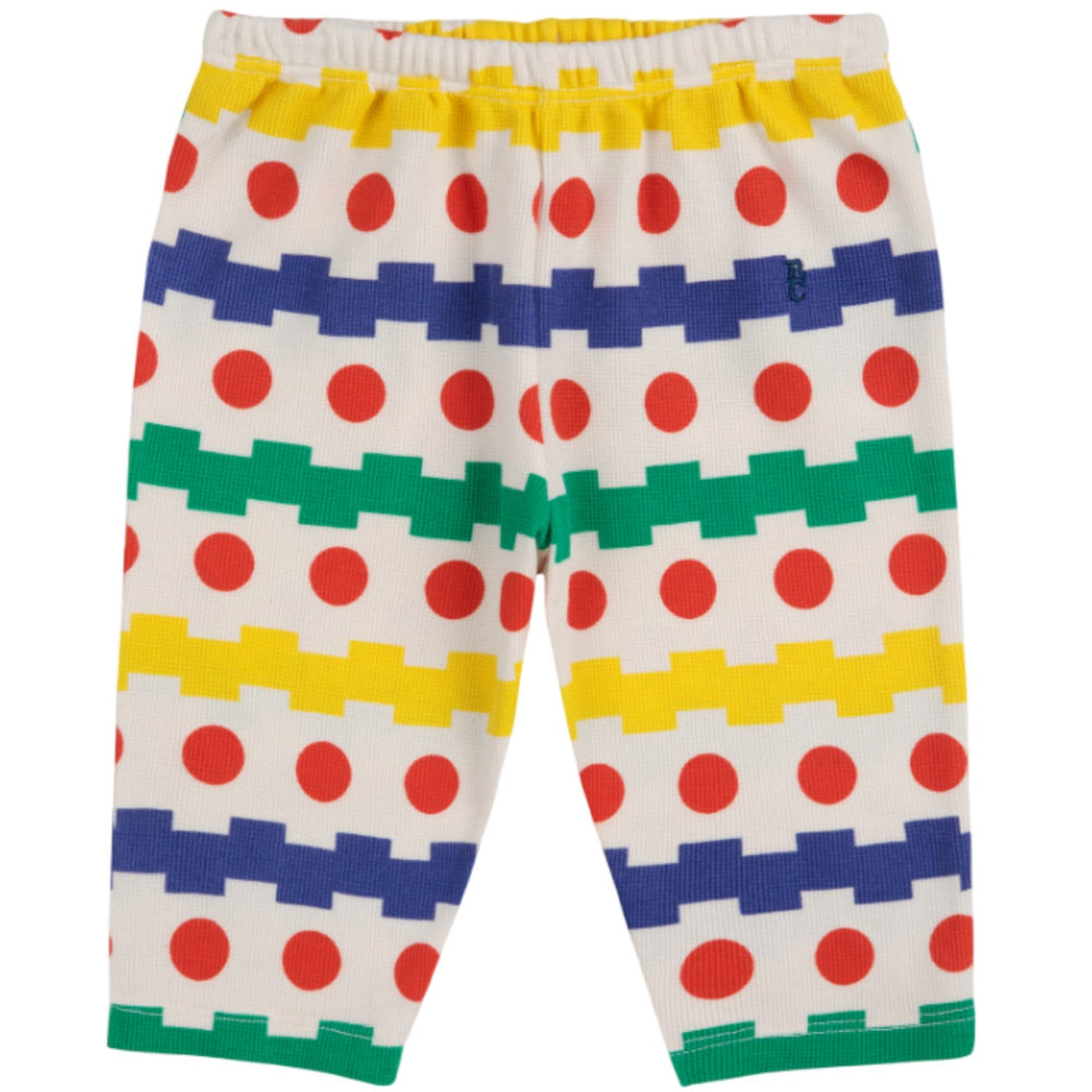 Køb Bobo Choses Multicolor Geometrical All Over Waffle Bukser