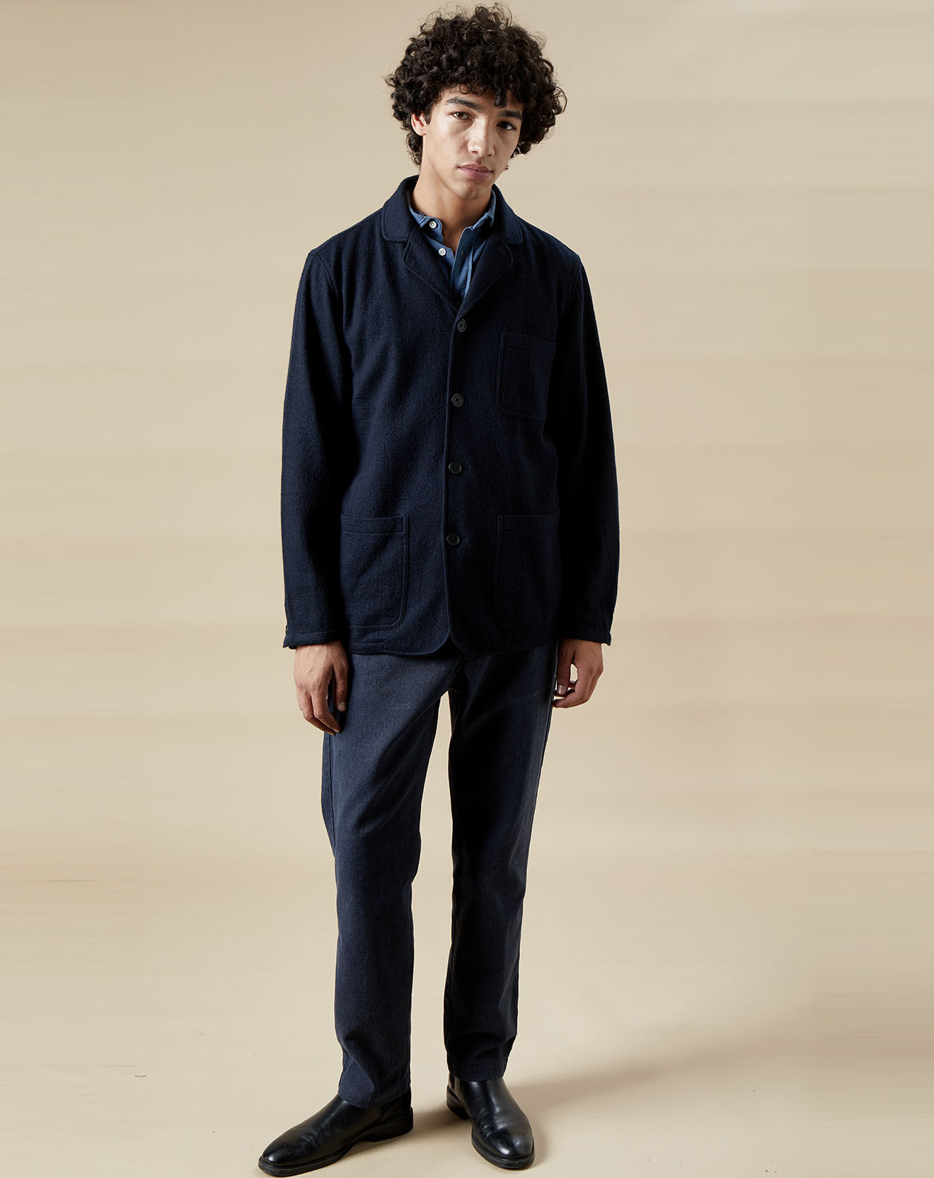 Hartford Pantalon Tyron dark marine