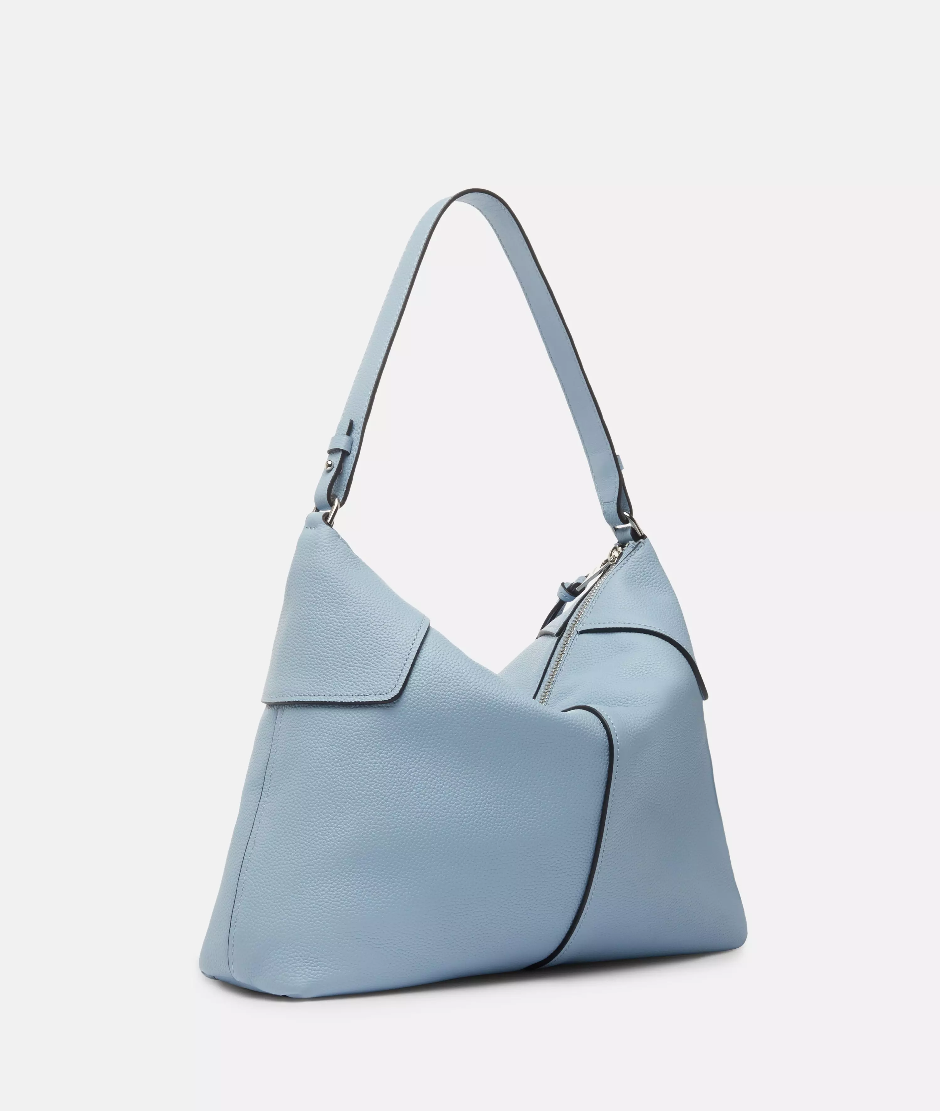 Mila Hobo M Spacious hobo bag made of cowhide leather
