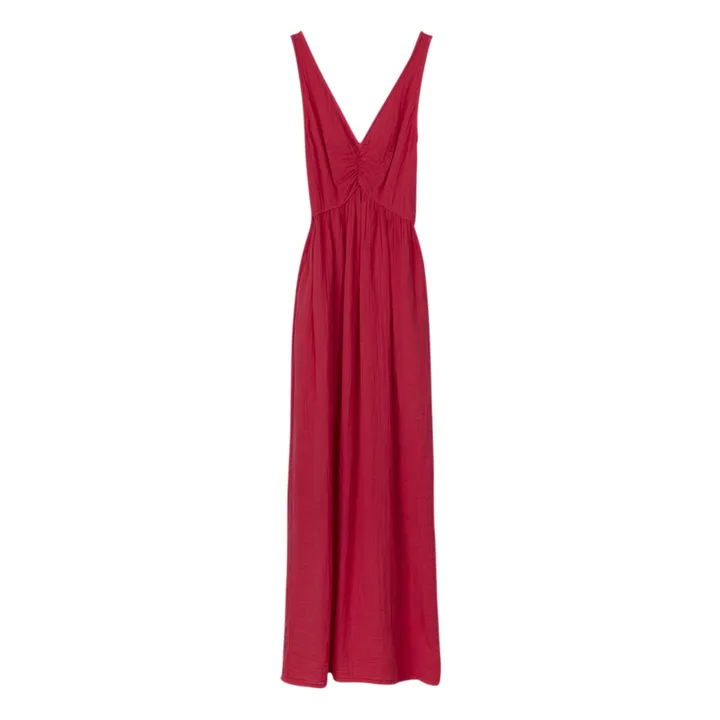 Xirena Robe Faedra Gaze de Coton | Rose fuschia