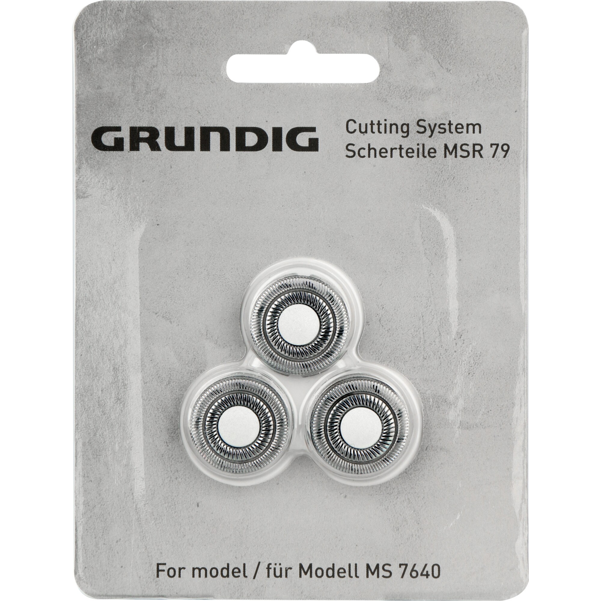 Grundig Scherkopf Ersatzscherkopf MSR79