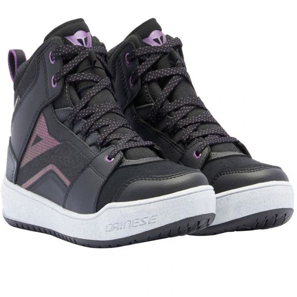 Dainese Botas Suburb D-wp Lady Black / White / Metal Purple 38