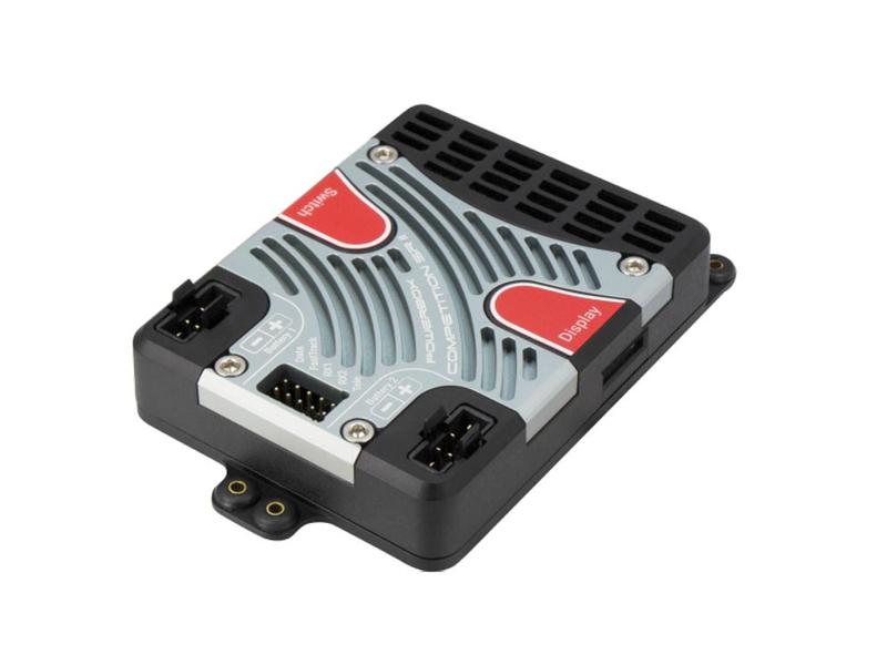 Powerbox Systems Akkuweiche PowerBox Competition SR2 mit Se Akkuweiche für 2 Akkus und 2 Empfänger für hohe Sicherheit