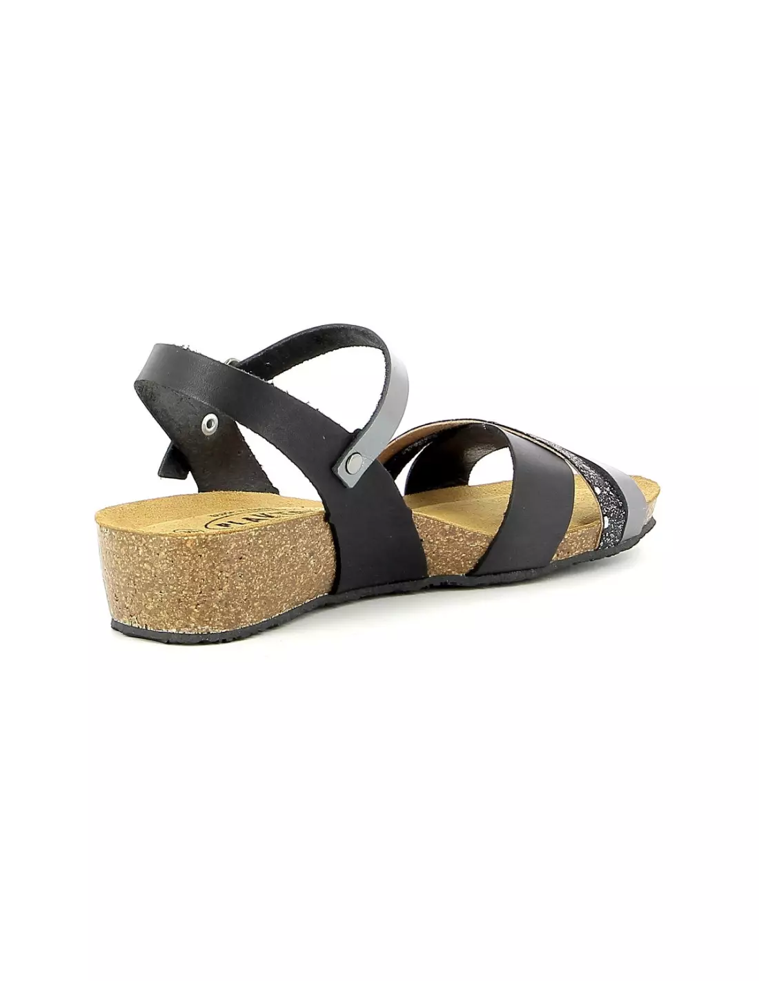 PLAKTON NORTE - Sandales & nu-pieds Noir