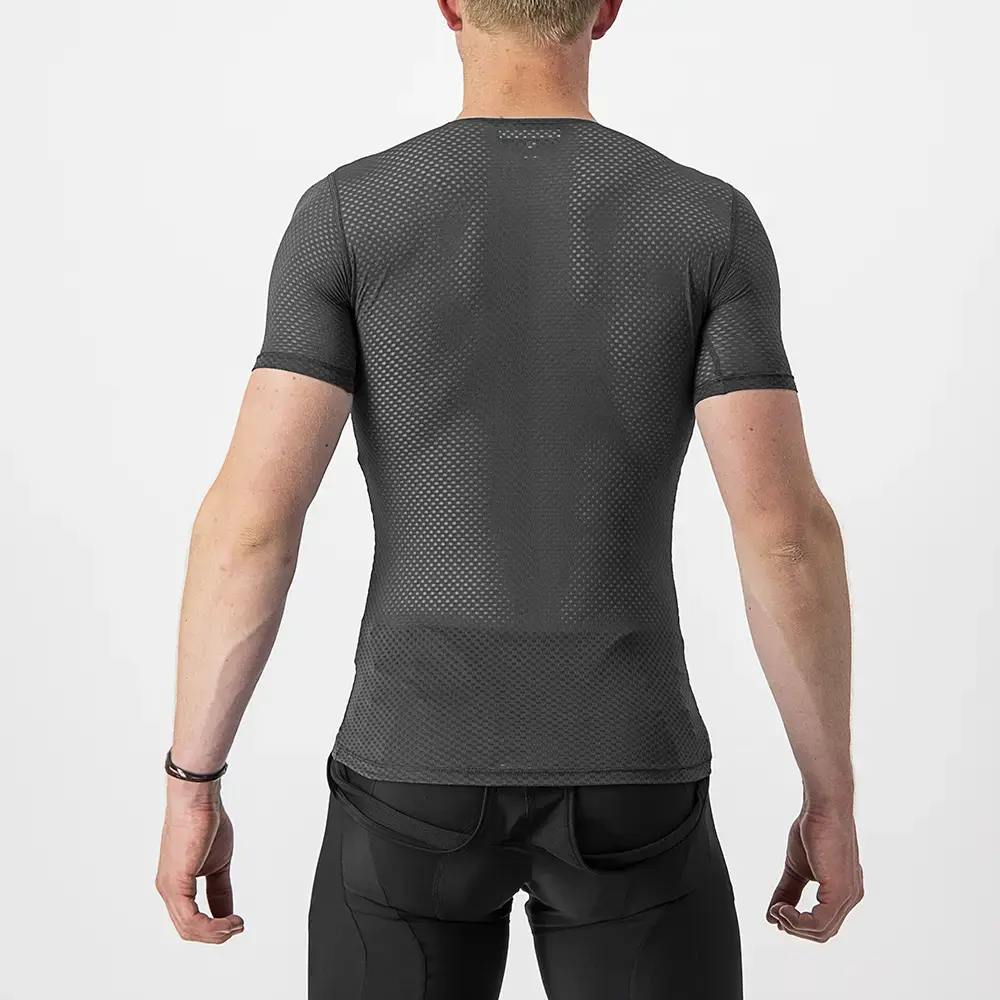 Castelli Pro Mesh 2.0 Ondershirt Korte Mouwen Zwart Heren