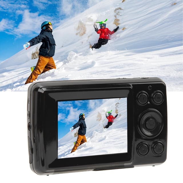 1080P, 16 MP kompakt digitalkamera med 2,4-tommer skærm