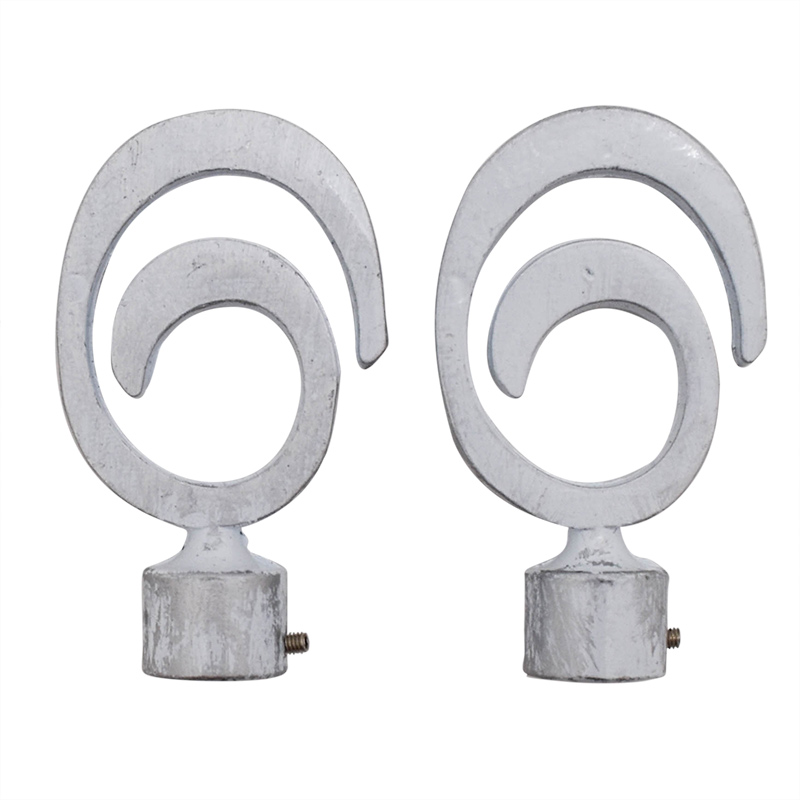 Lot de 2 embouts spirales