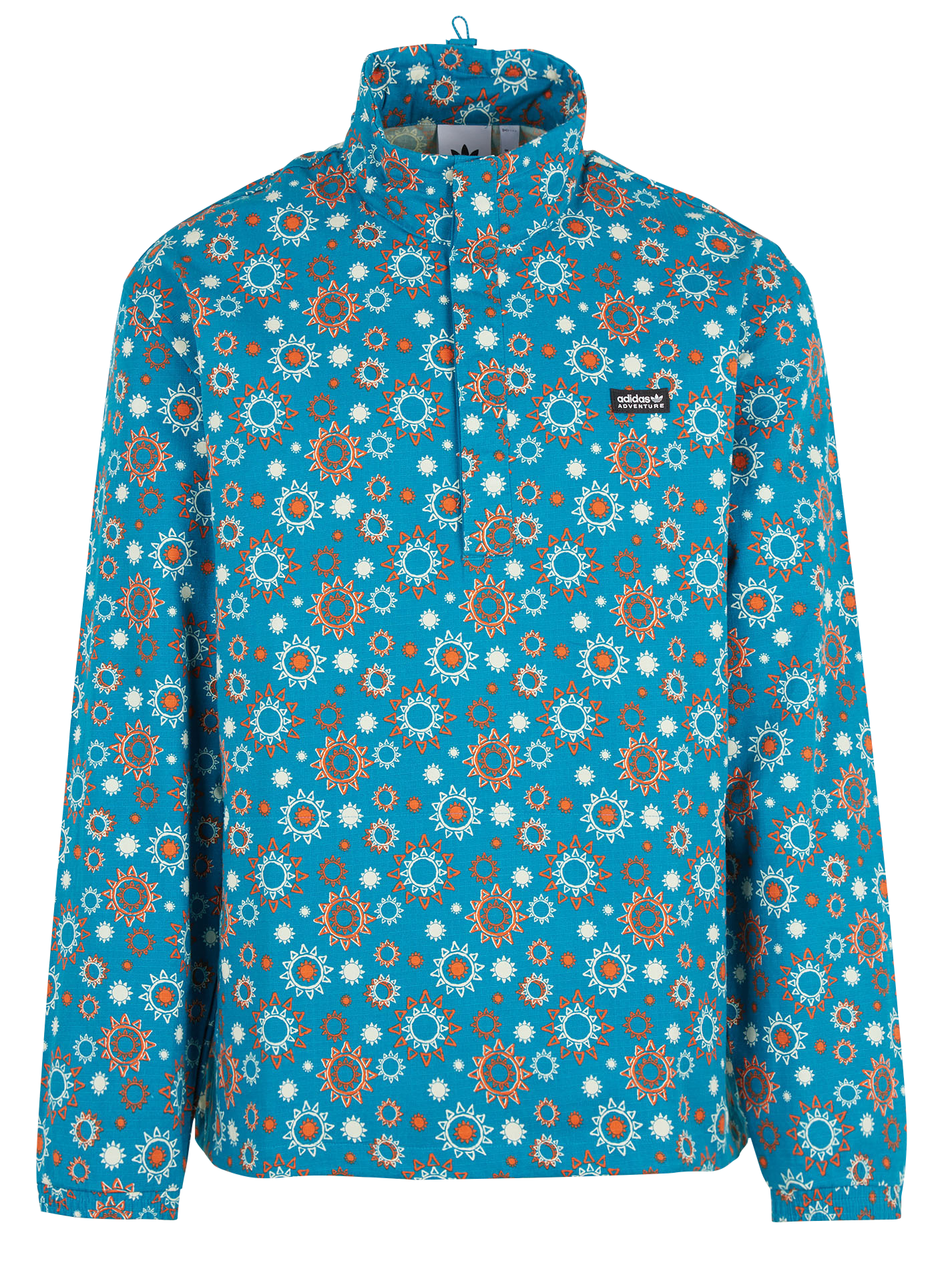 Coupe-vent en coton imprimé | Multicolore