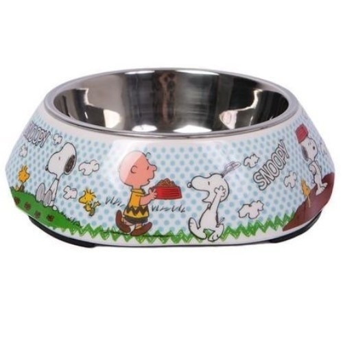 Alimentador de animais de estimação Zooz Snoopy Multicolorido