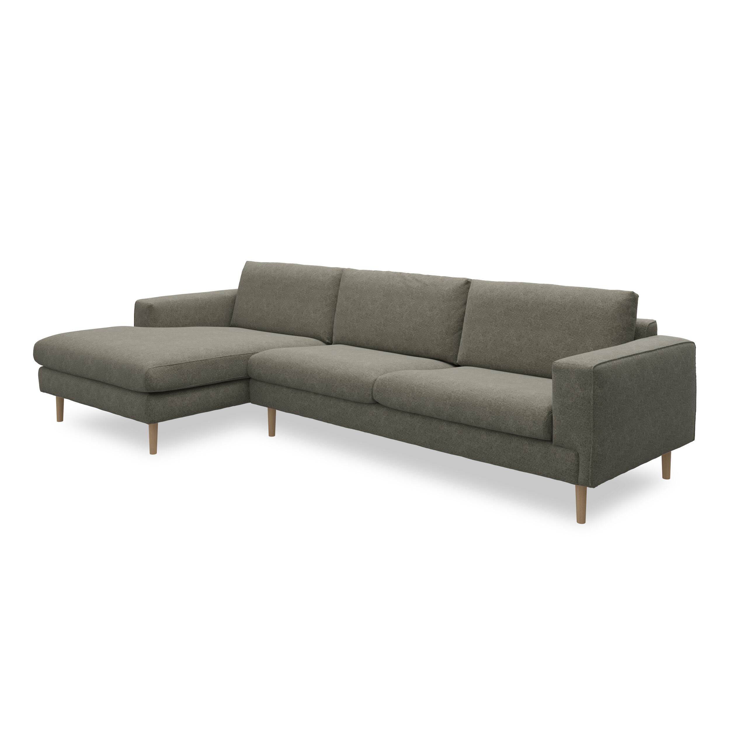 Nyland venstrevendt sofa med chaiselong