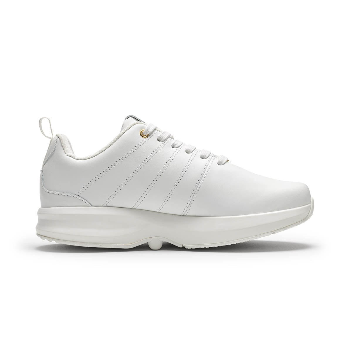 Track Lthr Skinnsneaker tilpasset harde underlag