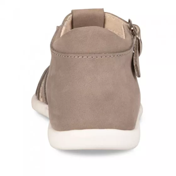 Sandales BEIGE FREEMOUSS BOY CUIR