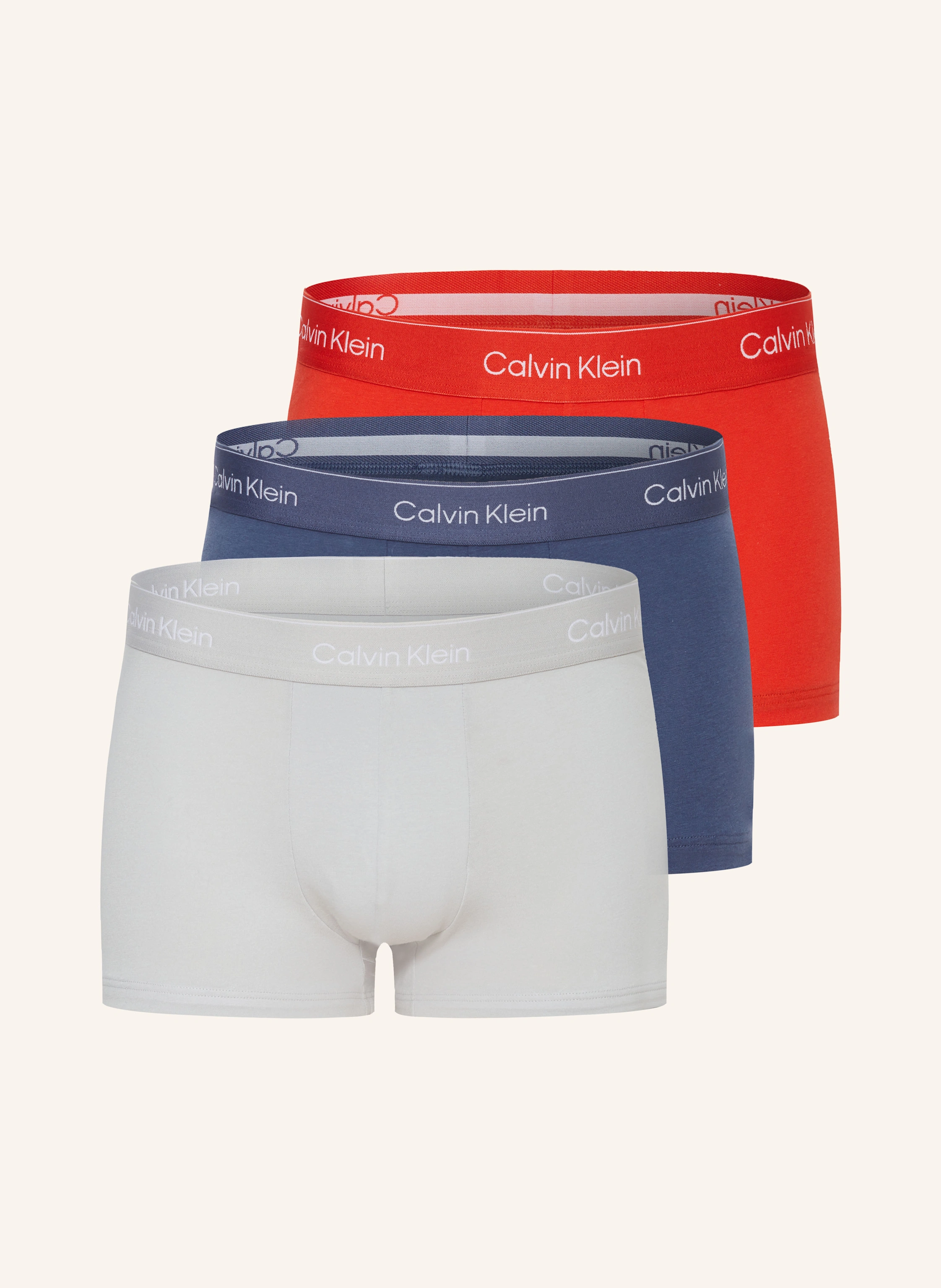 Calvin Klein 3er-Pack Boxershorts ICON COTTON STRETCH Low Rise