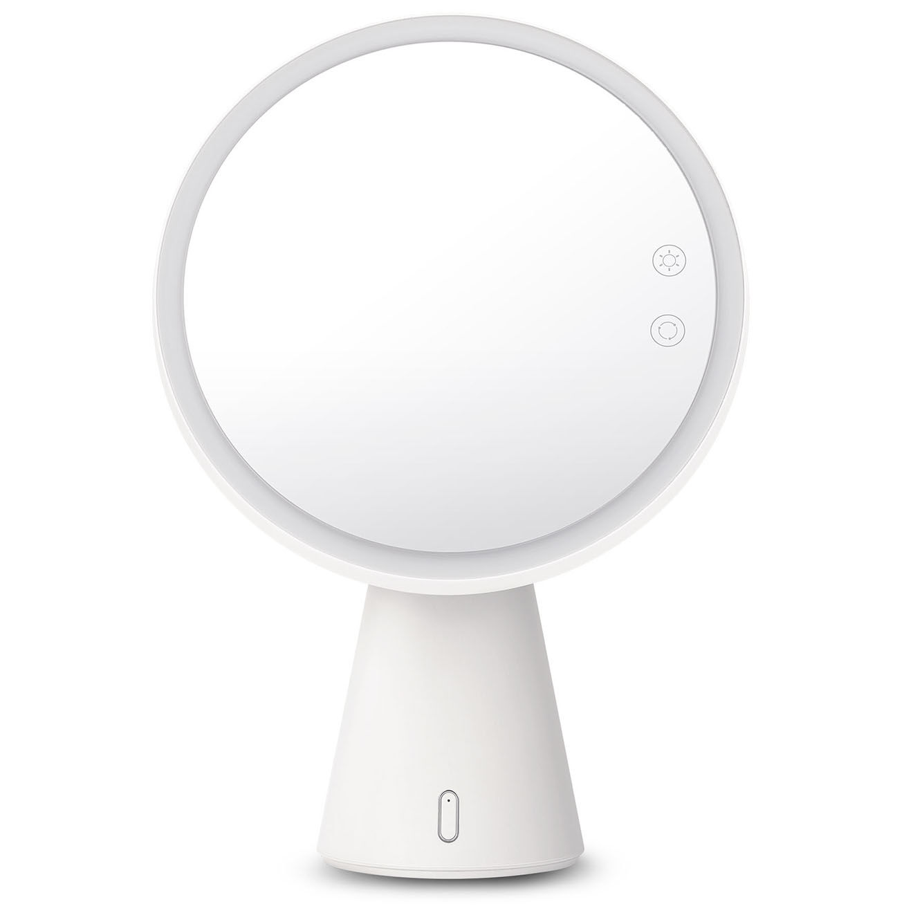 Yoghi Miroir avec LED blanc - D.23 cm