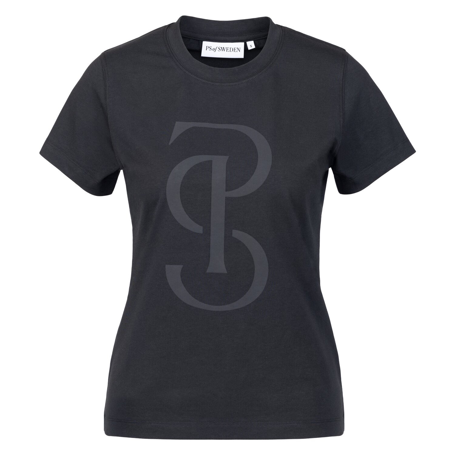 PS of SWEDEN T-Shirt Cotton Tee  - black