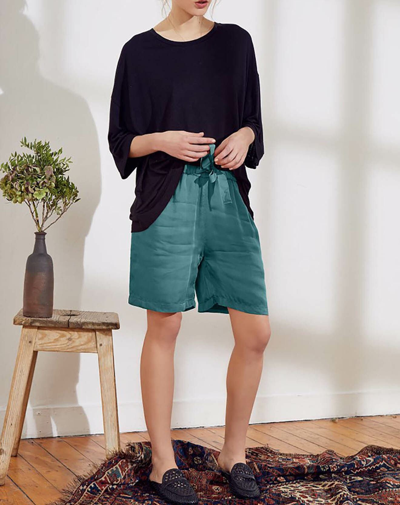Swildens Short Salvat vert