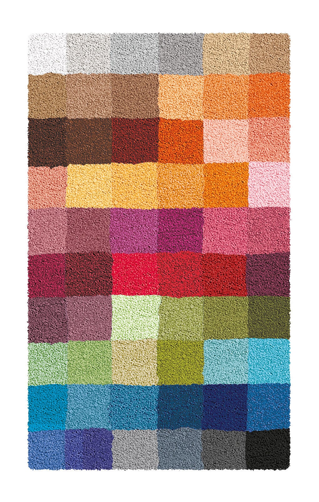 Kleine Wolke Badteppich CUBETTO 75 x 120 cm mehrfarbig
