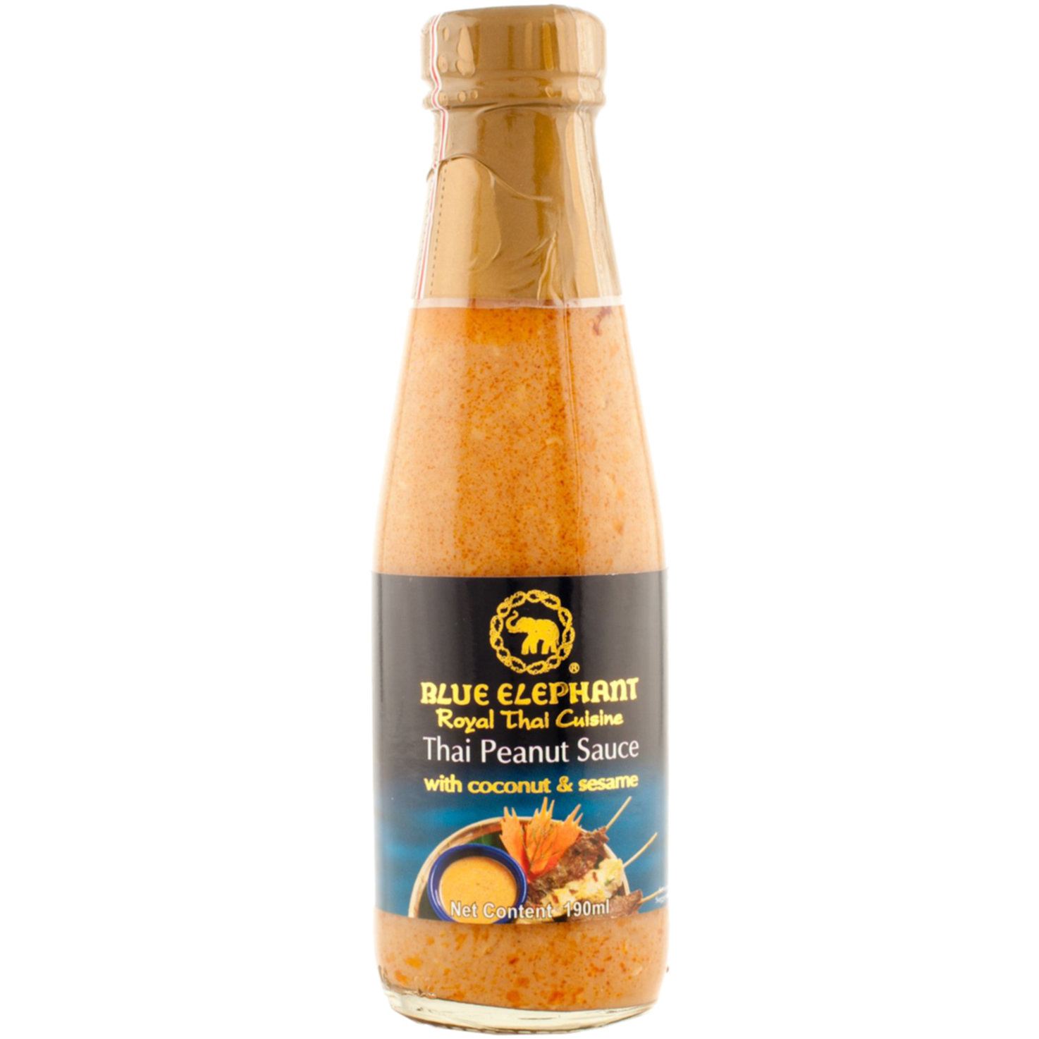 Blue Elephant Thai Sauce Erdnuss mit Kokosnuss & Sesam