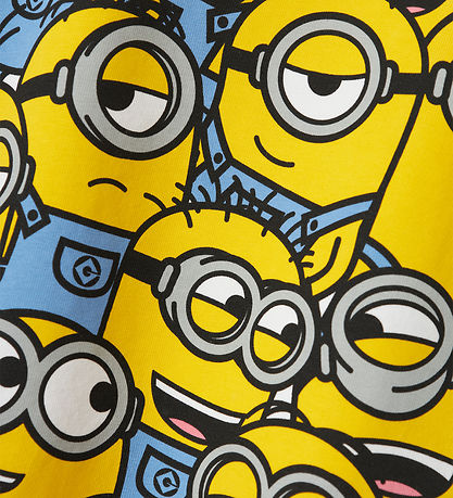 Name It T-shirt - NmmJule Minions - Bright White