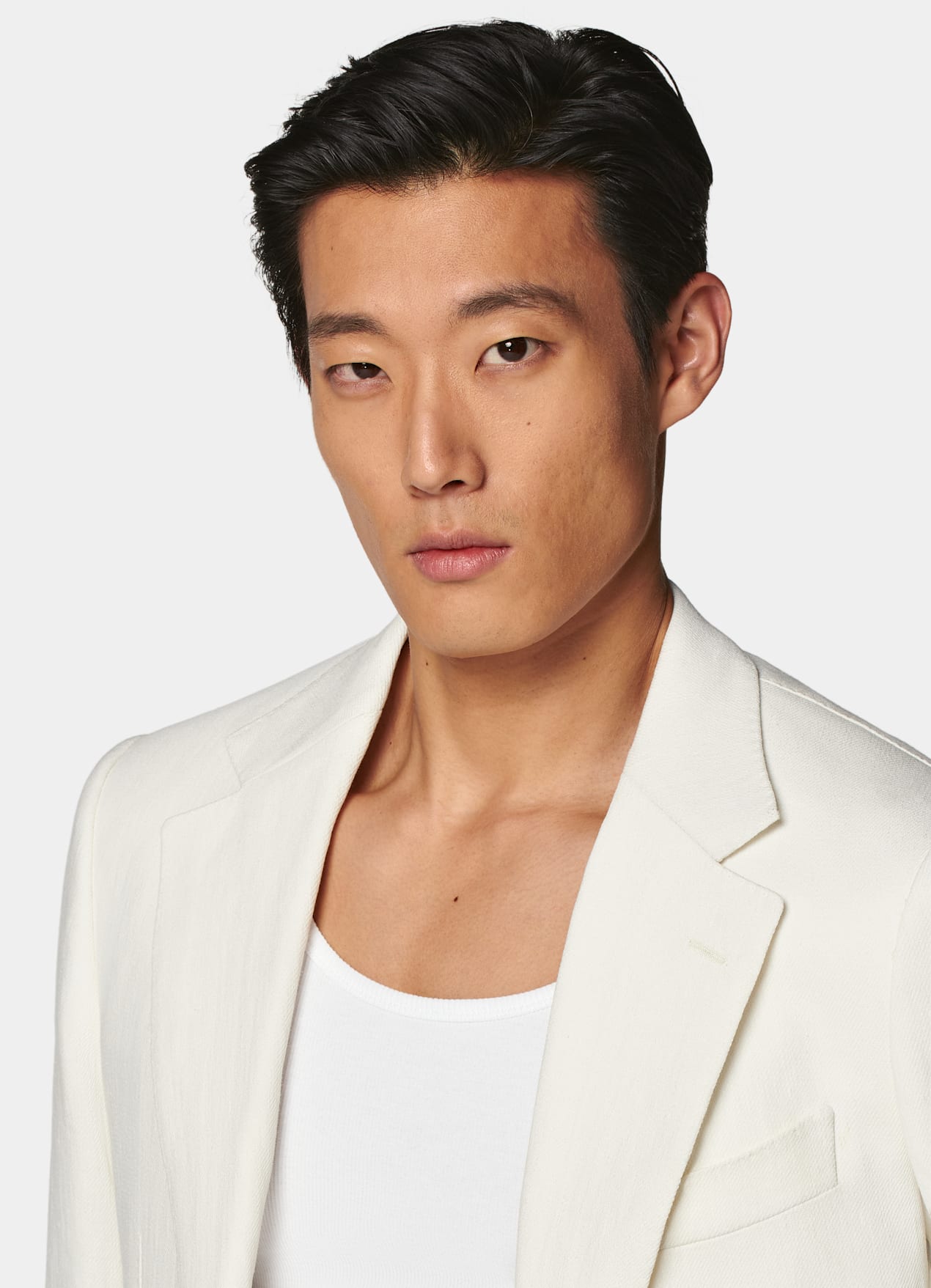 Blazer Milano coupe Tailored blanc cassé