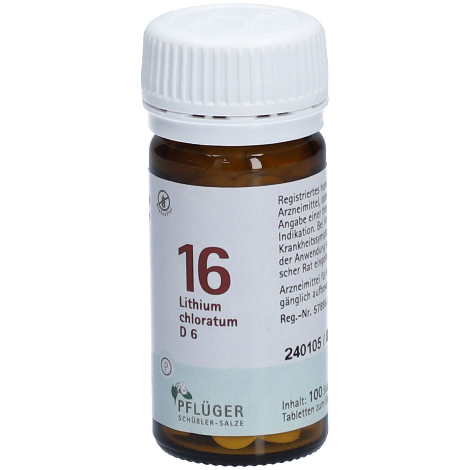 Biochemie Pflüger® Nr. 16 Lithium chloratum D6 Tabletten