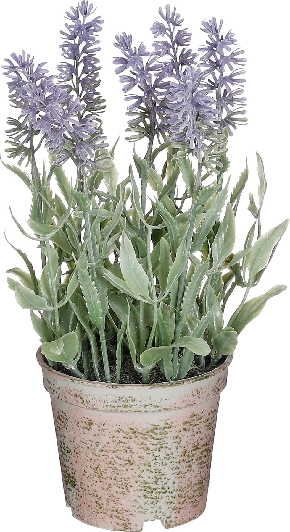 Mica Decorations kunstplant Lavendel paars H 21,5 D 12 cm
