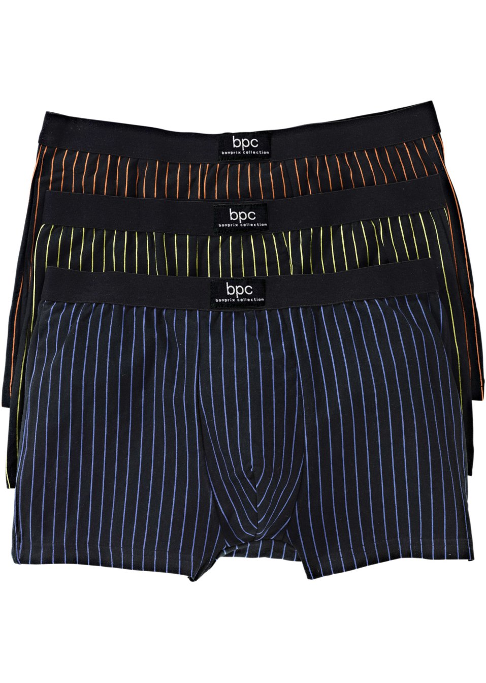Lot de 3 boxers taille élastiquée