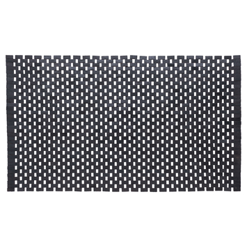 Sealskin badmat woodblock 52x90cm zwart