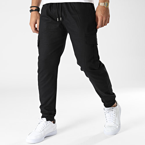 Pantalon Cargo P-28810 Noir