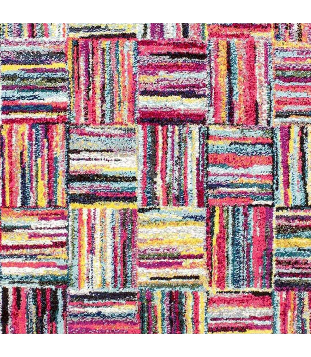Tapis salon BOUTIK BRIK en polypropylène doux et soyeux OEKO TEX