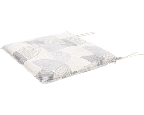 Doppler Elegant zitkussen 45x45x4 cm crème met rits