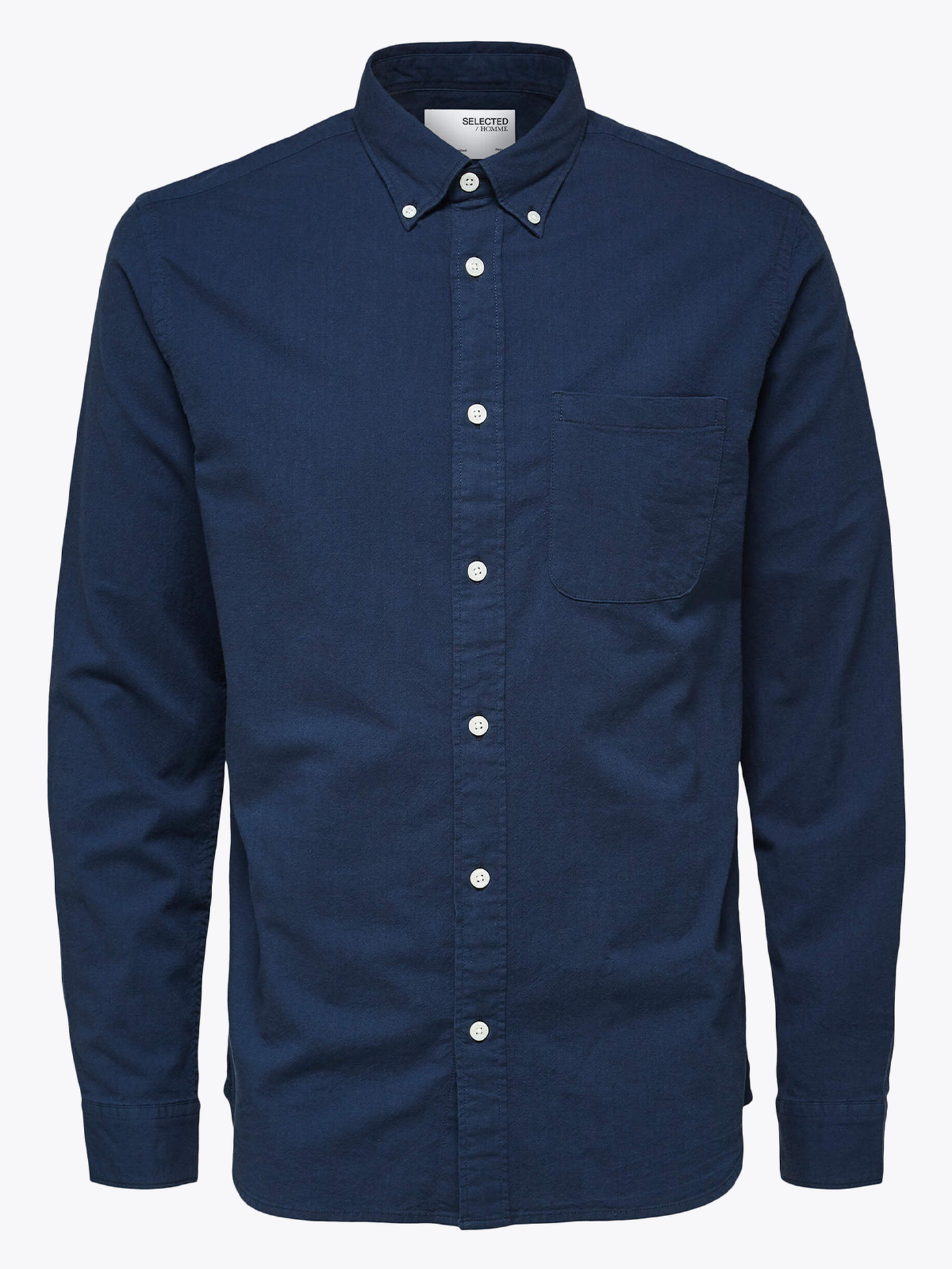 Selected Homme Reg Rick Oxford Shirt Long Sleeve