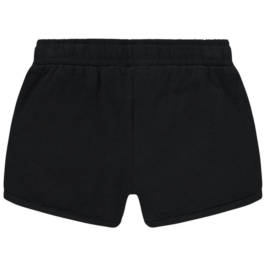 Short en jersey print flamant rose - Noir