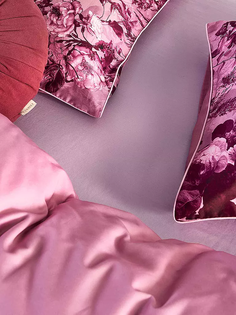 ESSENZA Satin Bettwäsche ANNABELLA 70x90cm/140x200cm Spot on Pink rosa