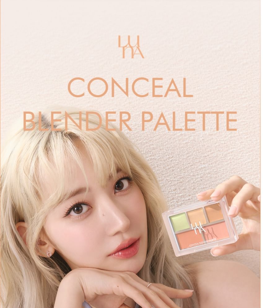 LUNA - Conceal Blender Palette - 4 soorten