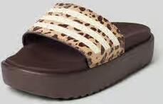 Adidas Sportswear Badslippers met label-embossing model 'ADILETTE PLATFORM'