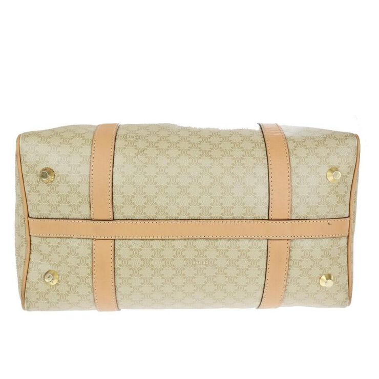Celine Vintage Celine Travel Bag Beige