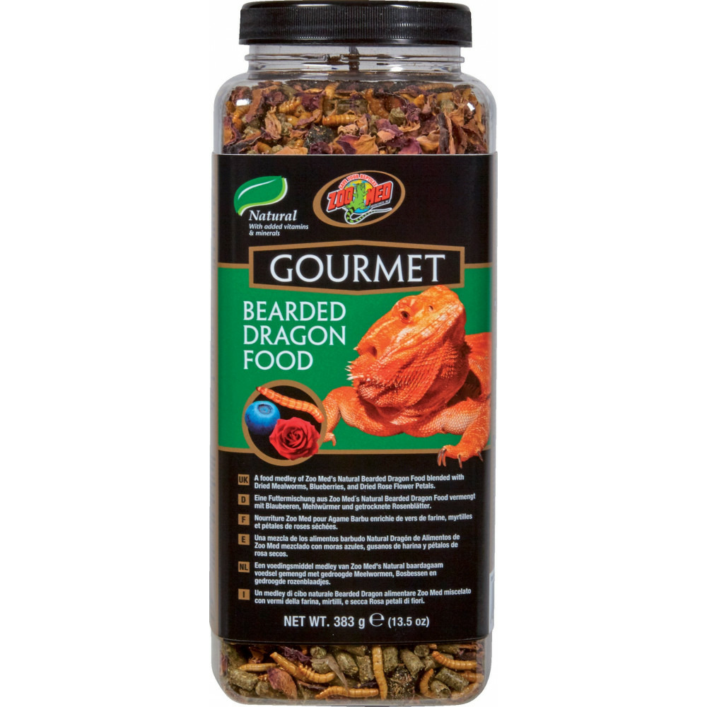 Nourriture gastronomique pour dragon barbu 383g