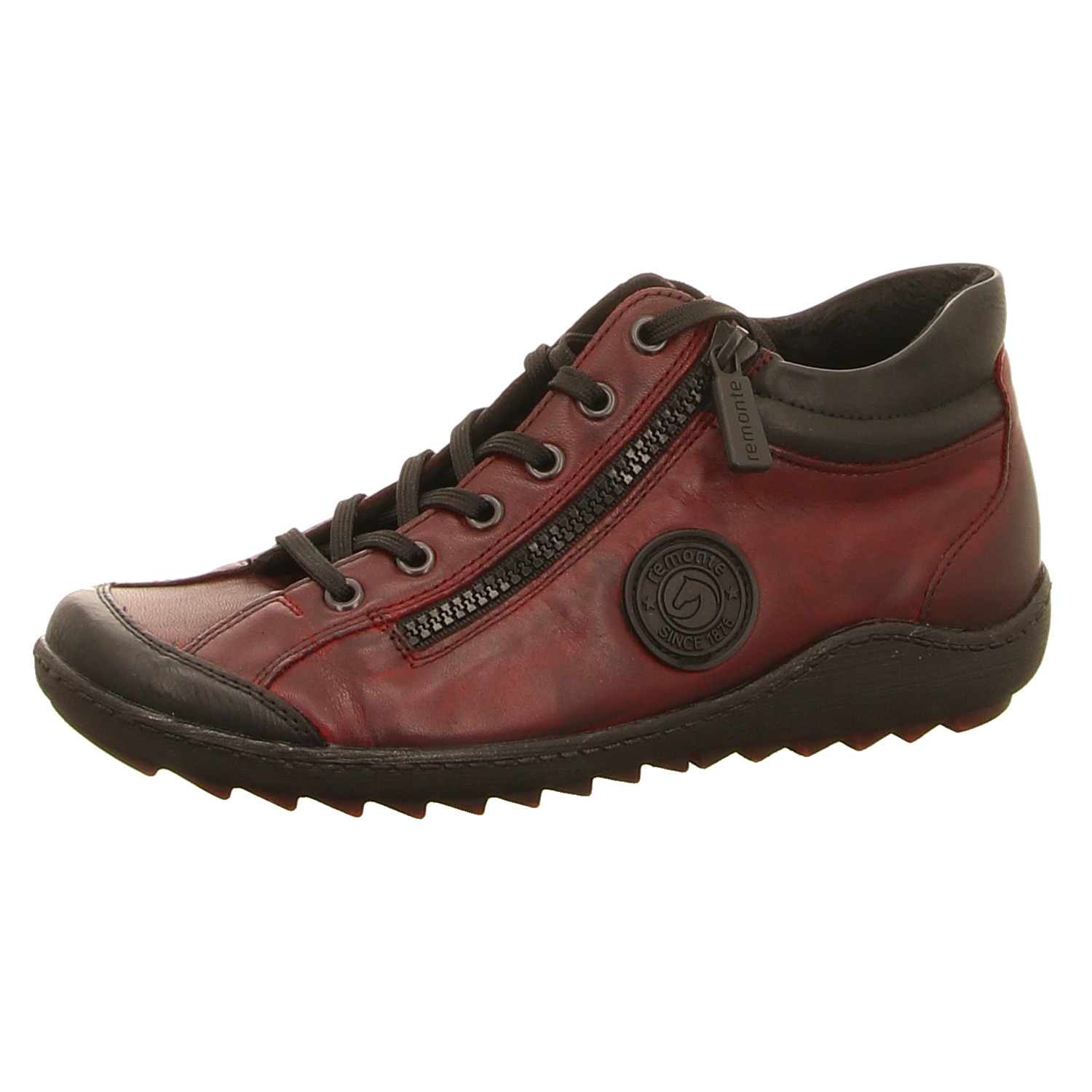 Remonte Knöchelschnürschuh rot