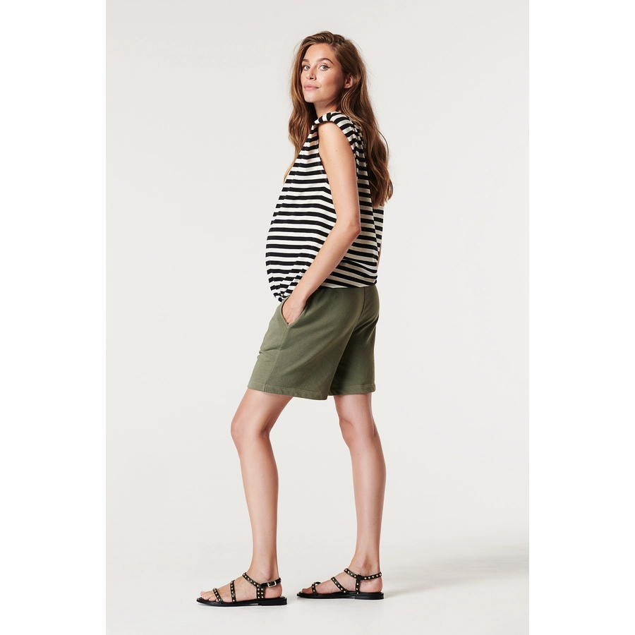 SUPERMOM Umstandsshorts Sweat Vetiver